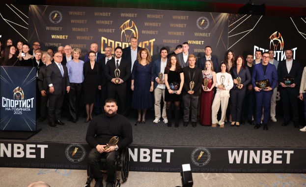 Министър Димитър Илиев присъства на церемонията "Спортист на годината 2025"