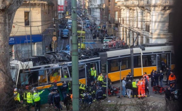 Ватманът на дерайлиралия трамвай в Милано разказа, че се е почувствал зле, докато е управлявал превозното средство (Обновена)