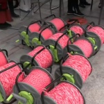 50-километрова бяло-червена нишка на площад „Бдинци”