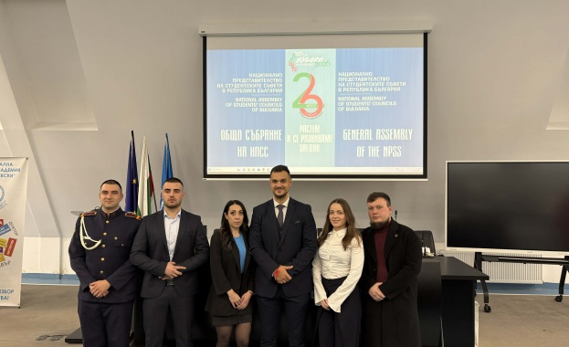 Ангел Стойков е преизбран за председател на Националното представителство на студентските съвети в Република България за мандат 2026–2028 г.