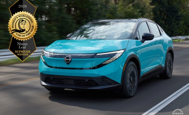 Новият Nissan LEAF е Световен женски автомобил на годината 2026