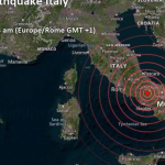 Земетресение с магнитуд над 6 по Рихтер разтърси Италия