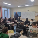 Тематичните занятия по програмата Детско полицейско управление   