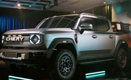 Първият в света дизелов plug-in хибриден пикап - Chery KP31