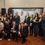 Министър Игнатов награди победителите в регионалния кръг на Националното състезание по професии в туризма в Русе