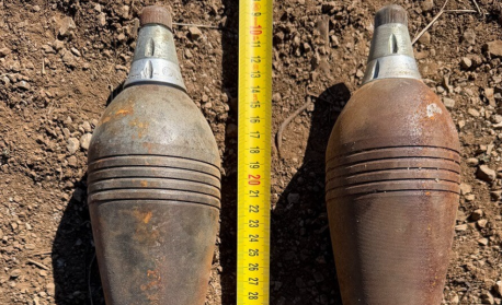 Военни унищожиха невзривени боеприпаси, открити в София