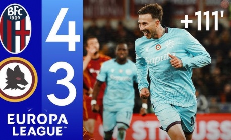 Болоня отстрани Рома от Лига Европа, Порто, Астън Вила и Бетис продължават към четвъртфиналите с чисти победи