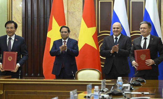 Русия и Виетнам подписаха междуправителствено споразумение за изграждането на АЕЦ „Нин Тхуан-1“
