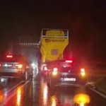 Катастрофа между три камиона на Прохода на Републиката