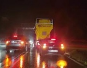 Катастрофа между три камиона на Прохода на Републиката