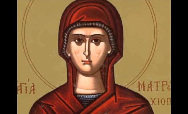 Св. мчца Матрона Солунска (Прежд. лит.) (Вечерта - Малко повечерие с целия Богородичен канон и акатист) 