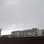 Буря, дъжд и градушка в Ловеч