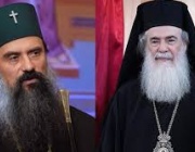 Българският патриарх Даниил разговаря с Йерусалимския патриарх Теофил III