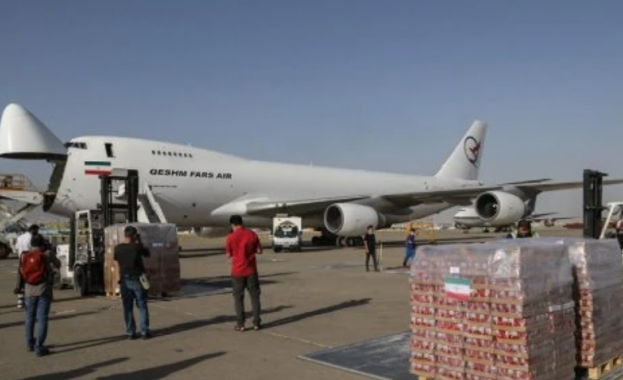 Иран: САЩ и Израел са атакували граждански самолет, превозващ хуманитарна помощ