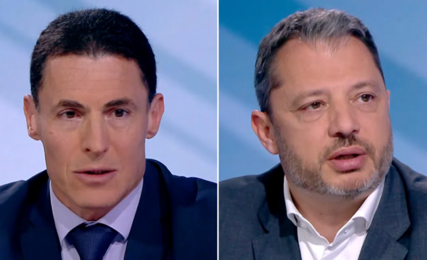 „Хората нямат зъби заради олигархията“ и "Олигарсите са при вас": Константин Проданов и Делян Добрев си размениха остри реплики в предизборен дебат