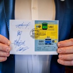 Първите софийски трамвай и тролей украсяват пощенска марка