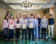 Васил Терзиев награди медалисти от международни олимпиади по природни науки