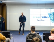 Близо 80 бъдещи инженери видяха как се управлява мрежата в CETIN и Yettel