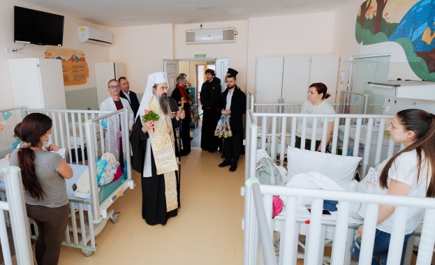 Негово Светейшество Софийският митрополит и Български патриарх Даниил посети УМБАЛСМ "Н. И. Пирогов" в Световния ден на здравето