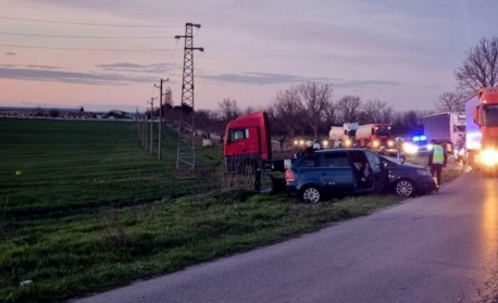 Тежка катастрофа с жертва и ранени на пътя Силистра – Добрич 