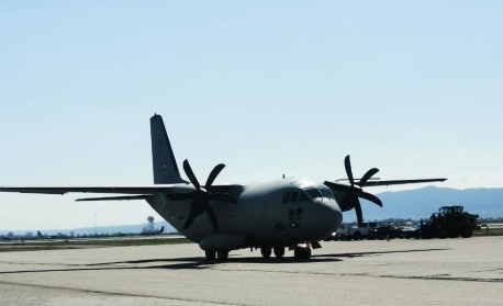 Военен самолет „Спартан“ осигури спешен транспорт за донорска мисия