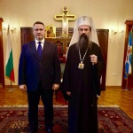 Министър Христанов и българският Патриарх и Софийски митрополит Даниил се срещнаха