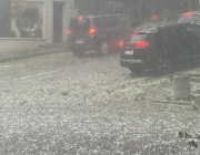 Градушка се изсипа край Поморие и причини пет катастрофи