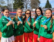 Националният тим на България по тенис за жени победи Кипър и спечели промоция за Група I на световното отборно първенство „Били Джийн Кинг къп“