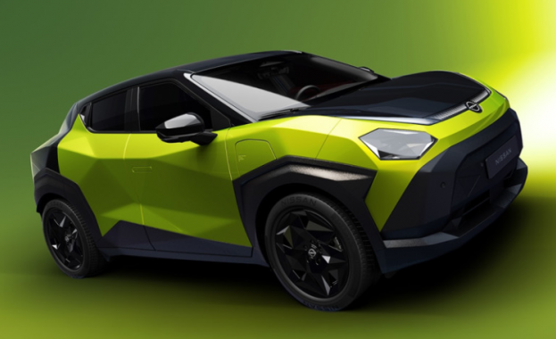 NISSAN анонсира изцяло електрически JUKE