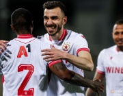 ЦСКА (София) победи с 2:1 Лудогорец като гост в първа полуфинална среща за Купата на България