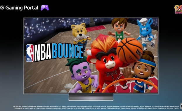 NBA Bounce пренася динамичното баскетболно забавление на смарт телевизорите и мониторите на LG Electronics