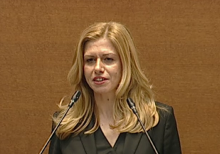 Михаела Доцова е новият председател на парламента