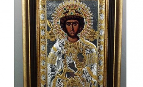 Чудотворна икона на Св. Георги от Света гора ще бъде изложена в храм във Видинско