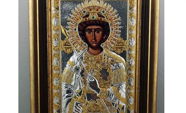 Чудотворна икона на Св. Георги от Света гора ще бъде изложена в храм във Видинско
