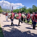 Във военния мемориал в Ново село, Струмишко, Република Северна Македония, беше почетена паметта на загиналите български воини