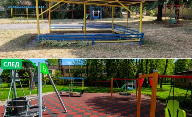 По инициатива на д-р Ваня Тагарева София вече има първата специализирана площадка за деца с церебрална парализа и образователни потребности