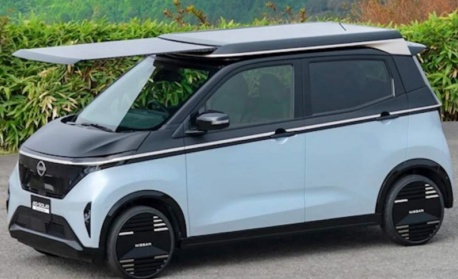 Nissan с технология за “слънчев” електромобил