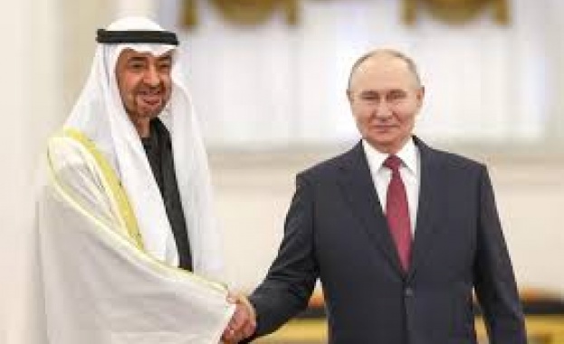 Путин обсъди с лидера на ОАЕ въпроси, свързани със ситуацията в Близкия Изток и с Иран