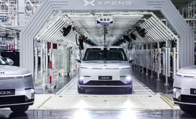 XPENG стартира производството на първото роботакси на Китай