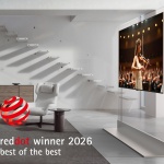 LG Electronics с отличие за върхови постижения в дизайна на наградите Red Dot 2026