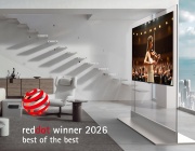 LG Electronics с отличие за върхови постижения в дизайна на наградите Red Dot 2026