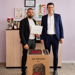 LG с дарение към столичното 100 ОУ "Найден Геров"
