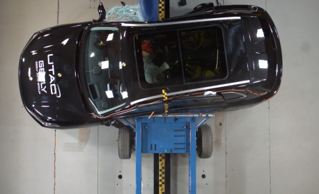 Geely Auto е единственият автомобилен производител, представил краш тест, надхвърлящ стандартите в Европа