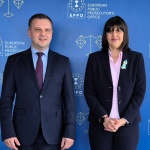 Министър Николай Найденов се срещна с европейския главен прокурор Лаура Кьовеши