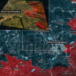 Руските сили са установили контрол над град Константиновка в Източна Украйна
