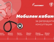 „Изи Кредит“ и Фондация „Мечта за дете“ стартират мобилен кабинет за репродуктивно здраве в отдалечени региони