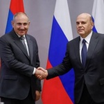 Руският премиер Михаил Мишустин се срещна с арменският премиер Никол Пашинян в Екатеринбург