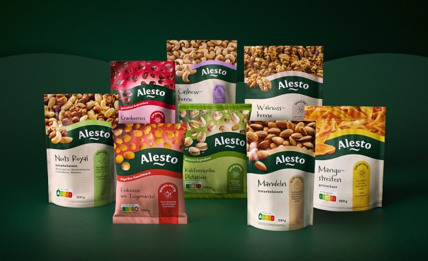 Alesto собствената марка за ядки и сушени плодове на Lidl