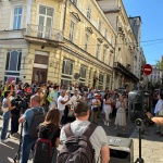Граждани протестират срещу приемането на подробния устройствен план на Борисовата градина в София