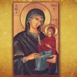 *Успение на св. Анна. Св. дякониса Олимпиада и Евпраксия девица